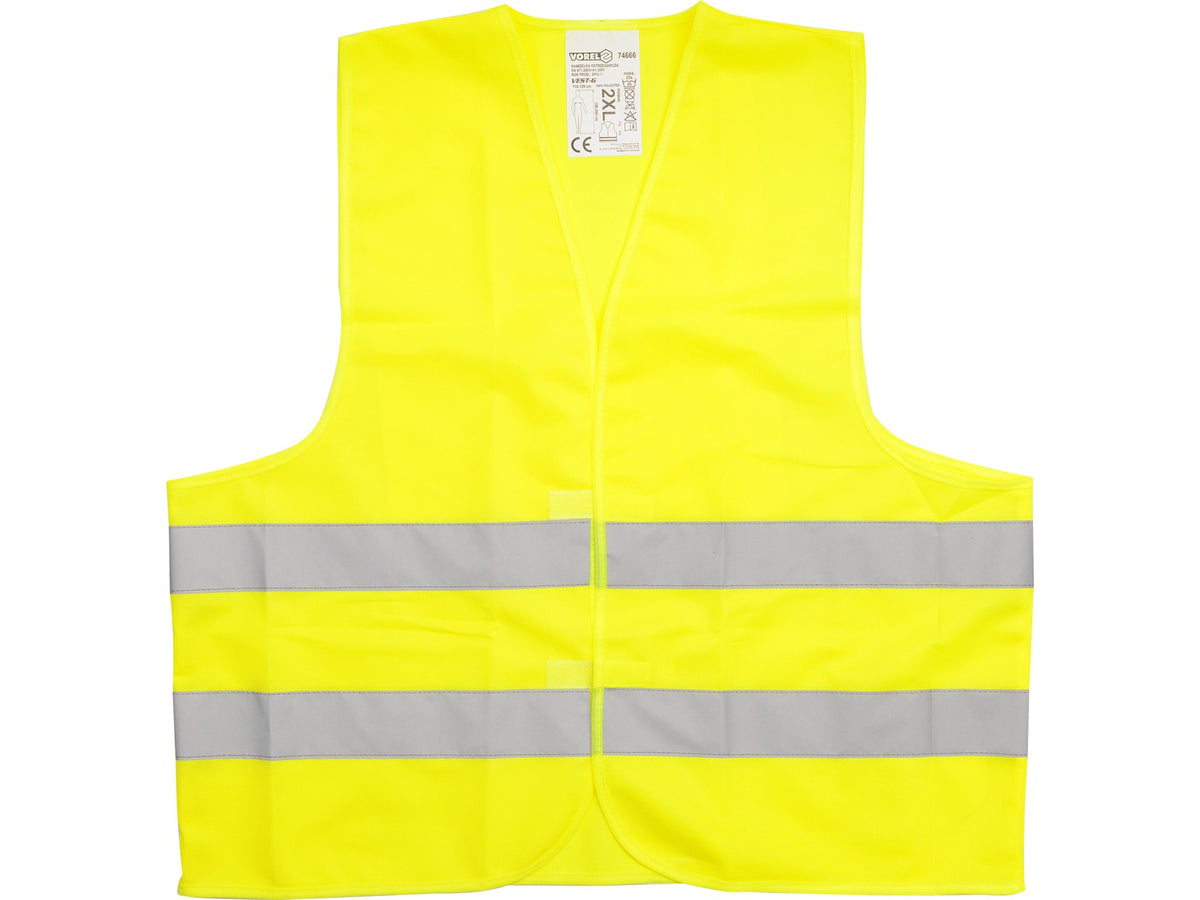 Gele Waarschuwing Vest Maat. 2XL