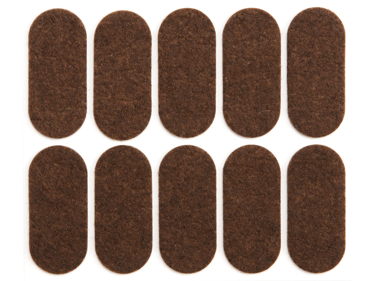 Viltenpads 20X45 MM Bruin