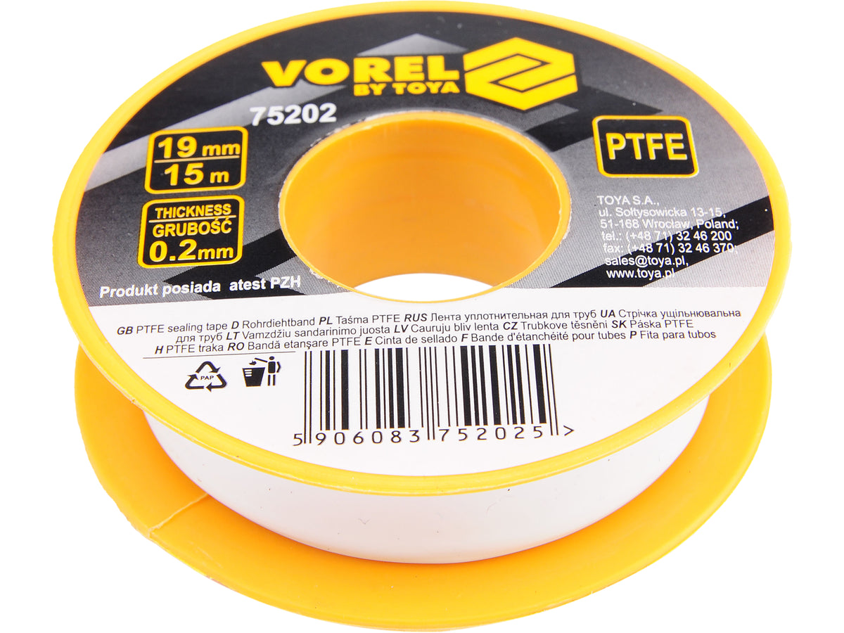 Ptfe-Band 15MX19MMX0,2MM
