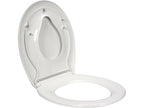 2IN1 Pp-O Langzaam Sluitende Wc-Zitting