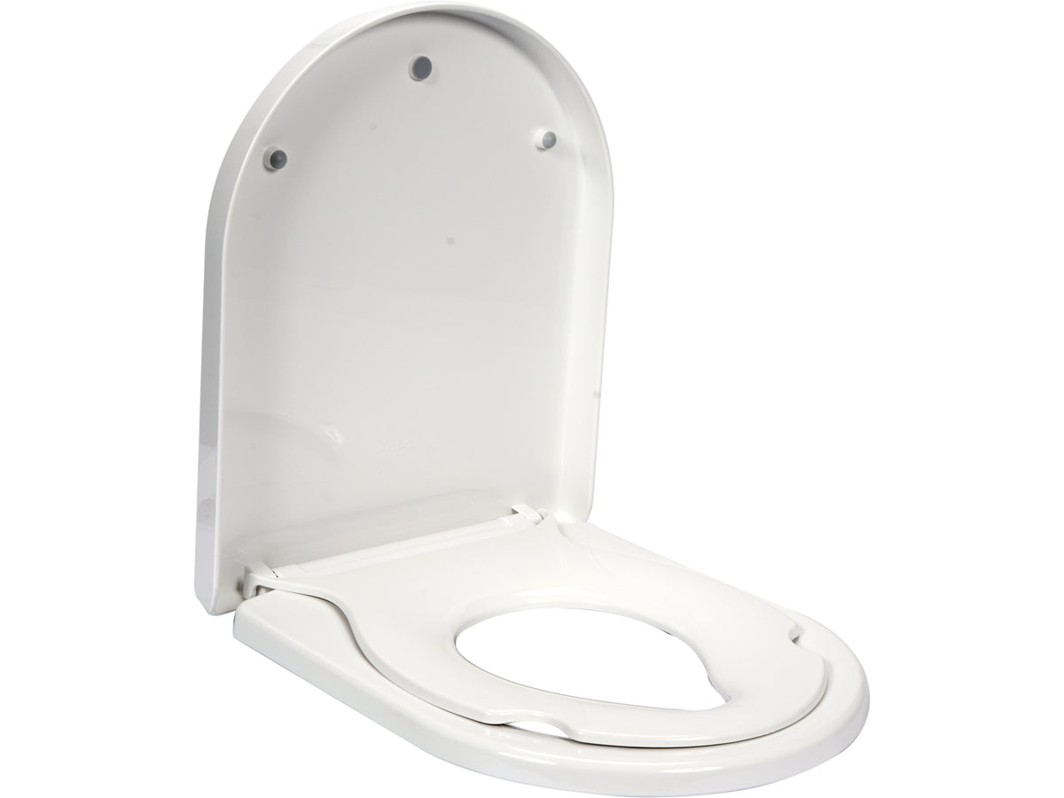 2IN1 Pp-D Langzaam Sluitende Wc-Zitting