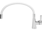 Spoelbakkraan met flexibele uitloop - 'FLEXIBLE' WIT