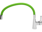 Spoelbakkraan met flexibele uitloop - 'FLEXIBLE' GROEN