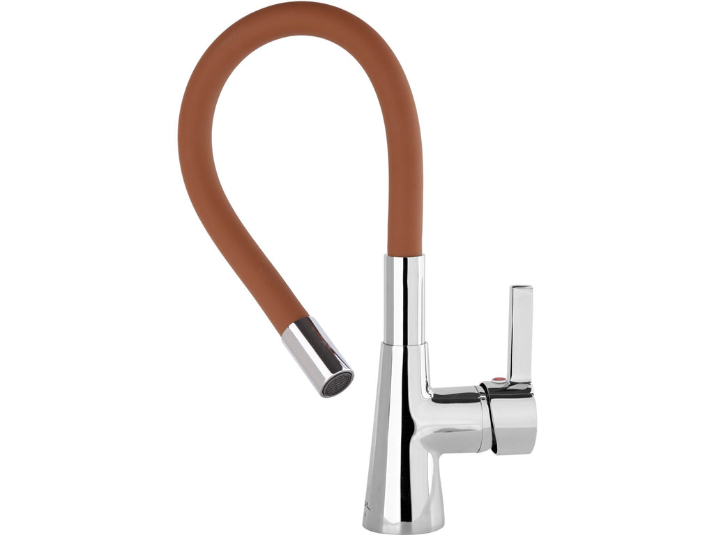 'FLEXIBLE' BRUINE SINK kraan