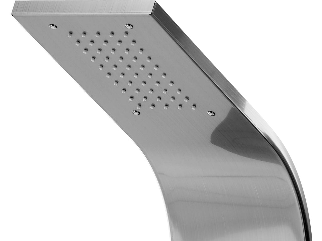 Staaly 6 Inox Douchepaneel