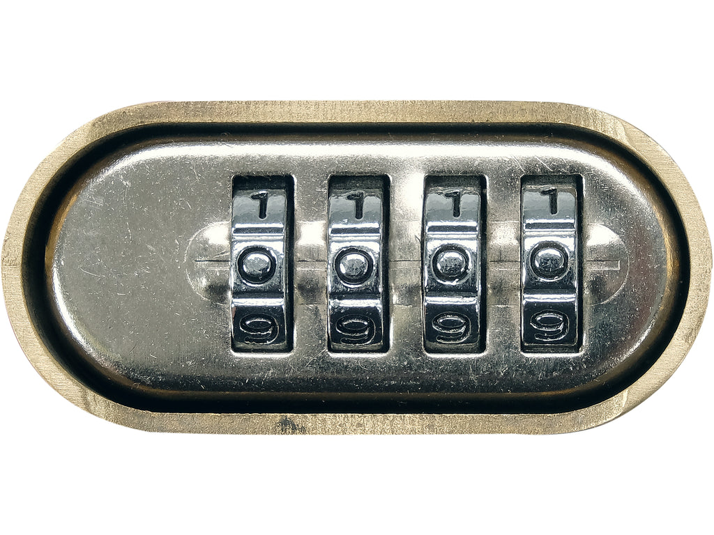 Combinatiehangslot 50 Mm, Messing