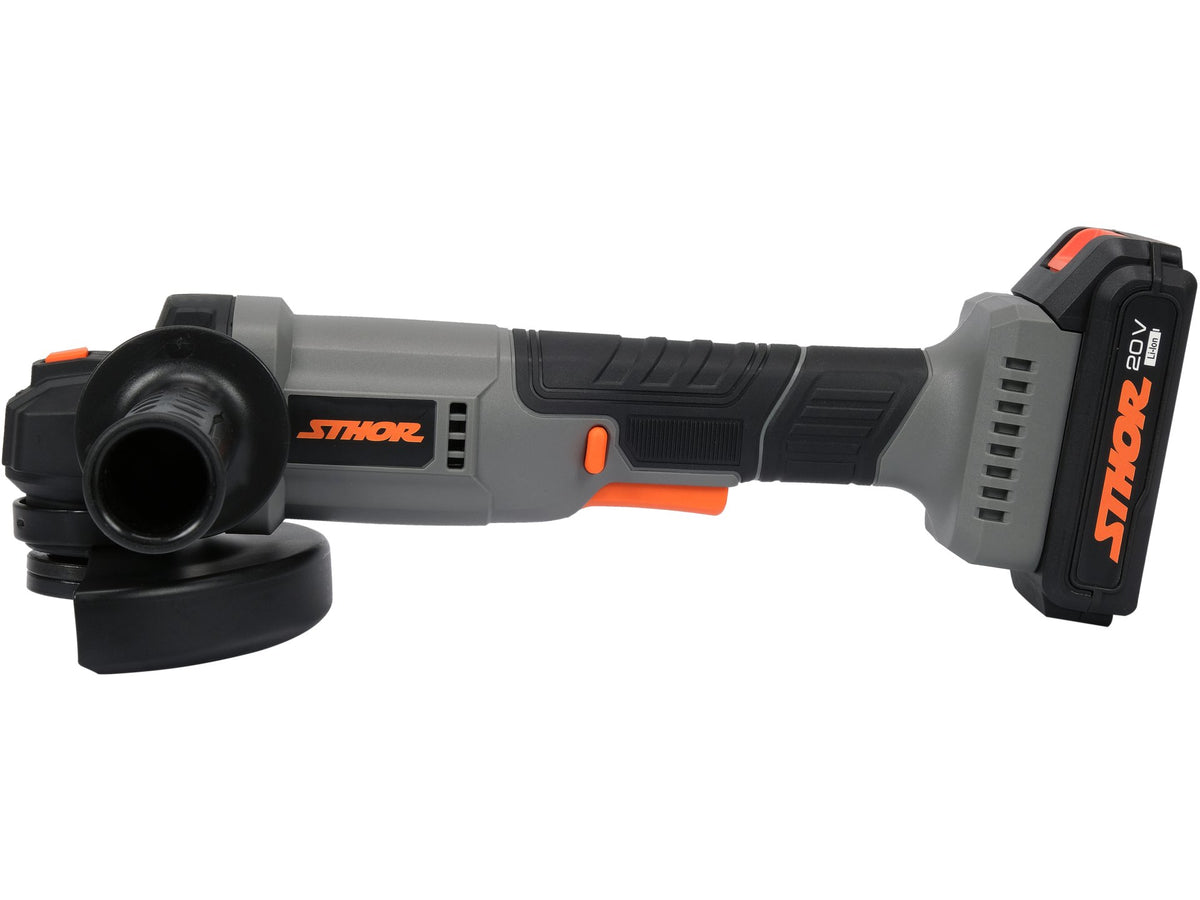 Haakse Slijper 20V (125mm; 2AH) Past Op Alle Sthor 20V-APPARATEN