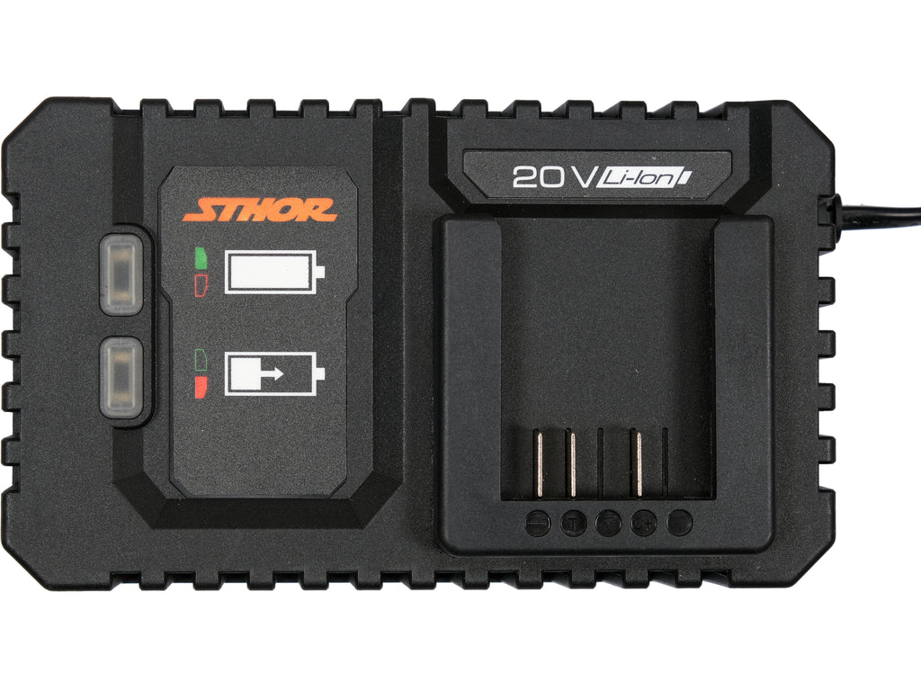 Lader 20V 4A (Laadtijd 2AH=30MIN) Past Op Alle Sthor 20V-APPARATEN