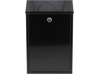 Brievenbus 400X250X100MM - Zwart