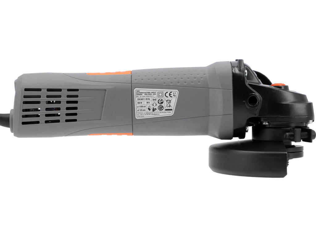 Haakse Slijper 125MM 900W (11000 Rpm)