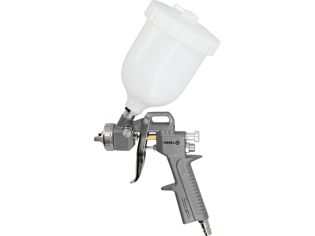 Verfset, Pistool Met Boventank, 5 Stuks.