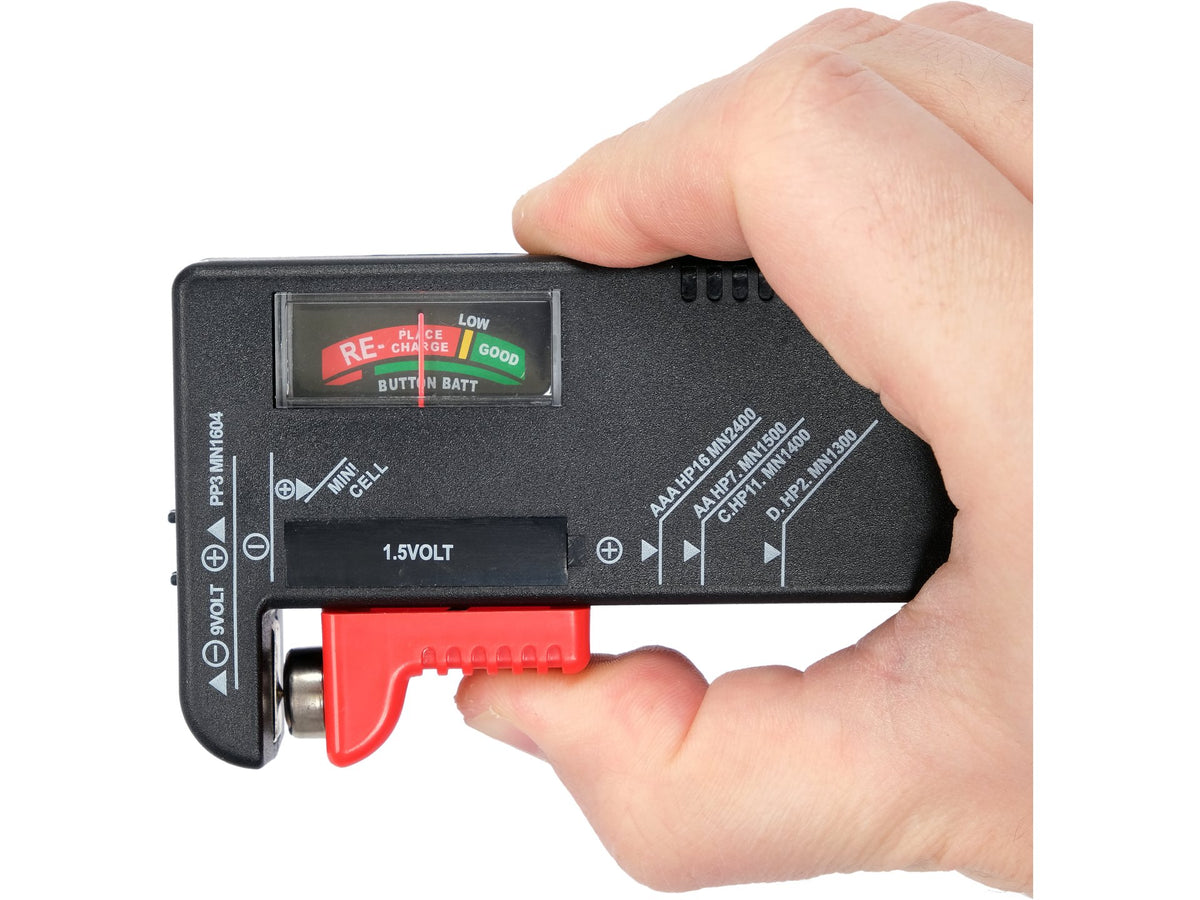 Batterijtester 1,5V En 9V Alle Types