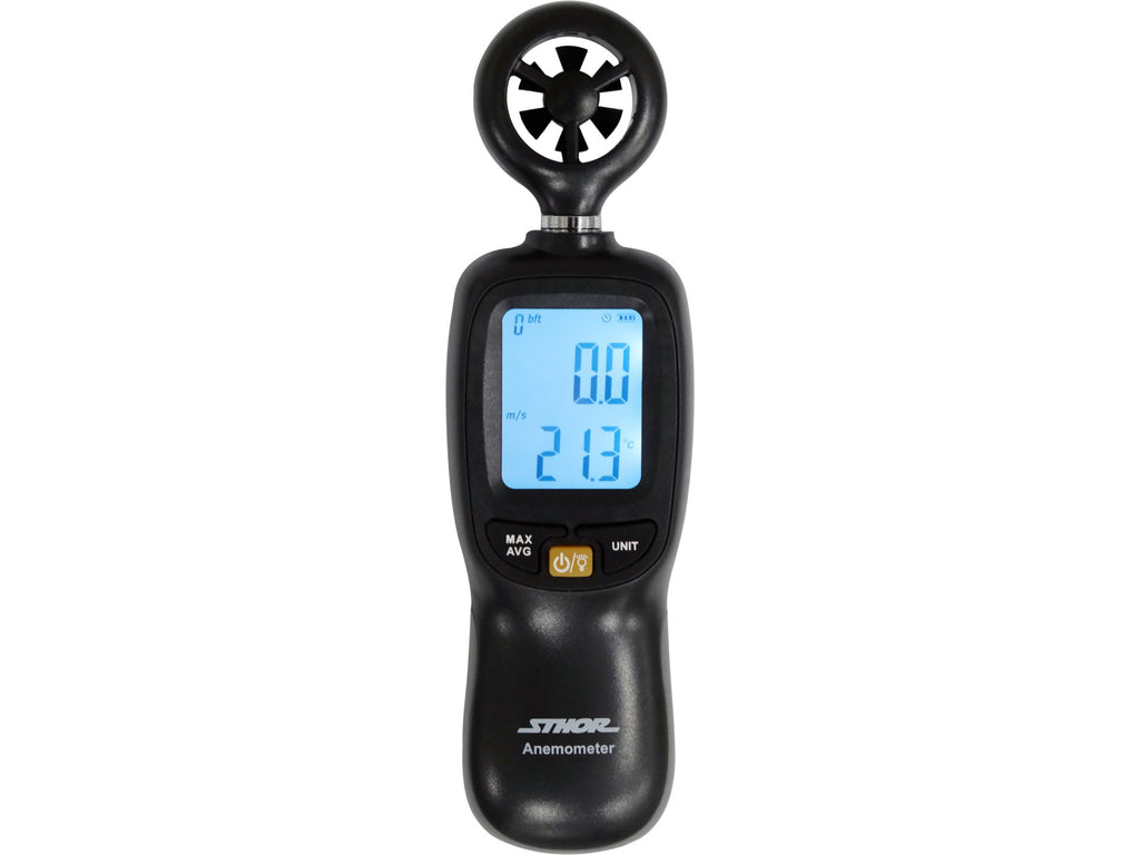 Windsnelheid En Omgevingstemperatuurmeter
