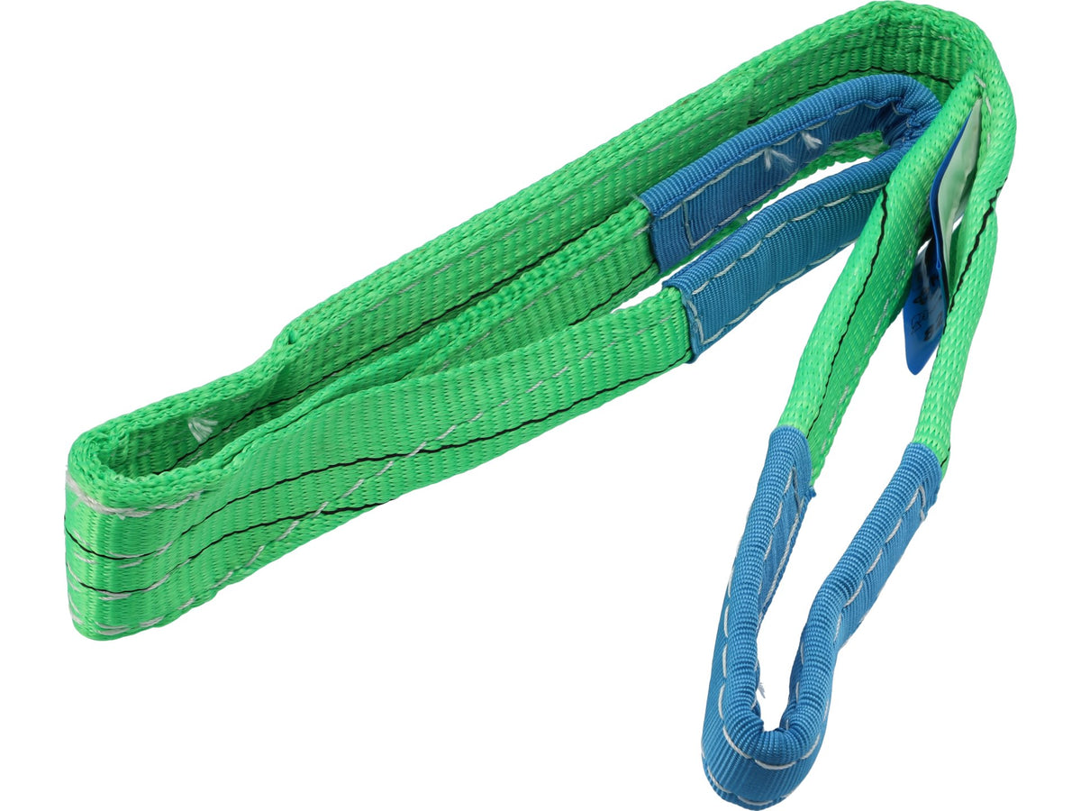 Riem Enkel, Textiel 2T, 1M, 60MM, Dubbellaag, Lus
