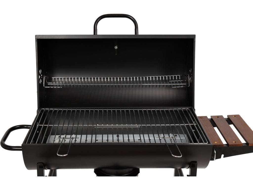 Houtskoolgrill Met Deksel, Rooster 71X34,5CM