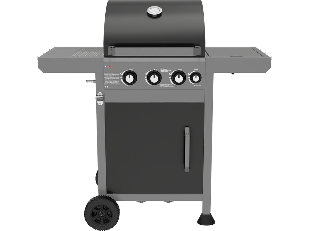 Gas Grill 3+1 Cast Iron Grid 11.5KW