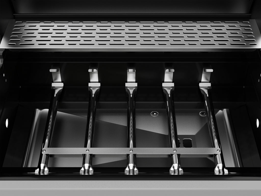 Gas Grill 5+1 Cast Iron Grid 17.5KW