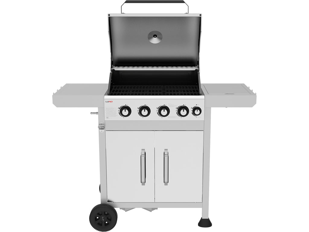 Gas Grill 4+1 Cast Iron Grid 14.5KW