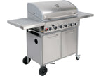 Akka 6+1 Gasgrill, Gietijzeren Rooster, 18,2KW