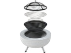 3-in-1 STALEN HAARD MET ROOSTER 43,5 CM