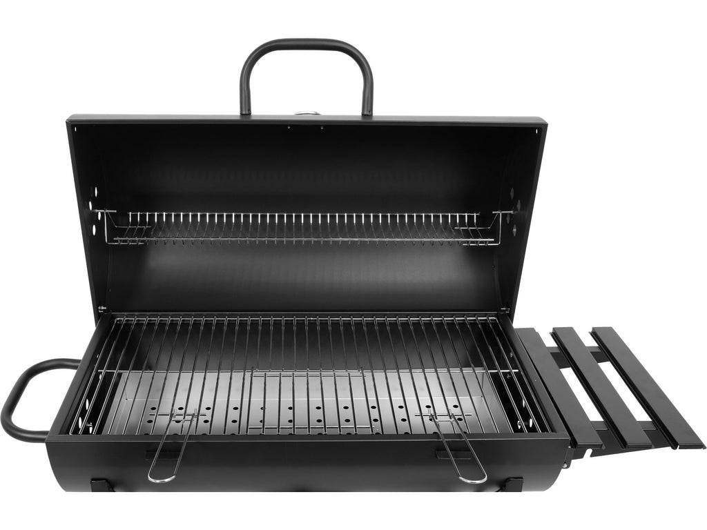 Houtskoolgrill Met Deksel, Rooster 71X35CM