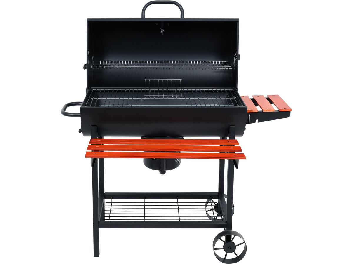 Houtskoolgrill Met Deksel, Rooster 71X34,5CM