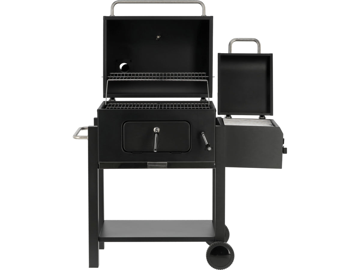 Deluxe Houtskoolgrill Met Rookkook