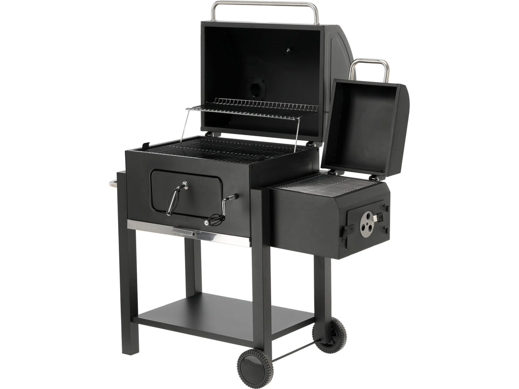 Deluxe Houtskoolgrill Met Rookkook