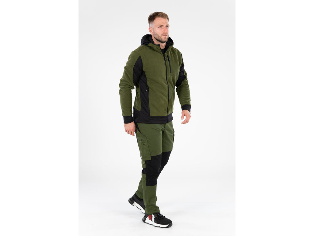 Werkbroek 4-WAY Stretch Serval Groen Maat. M