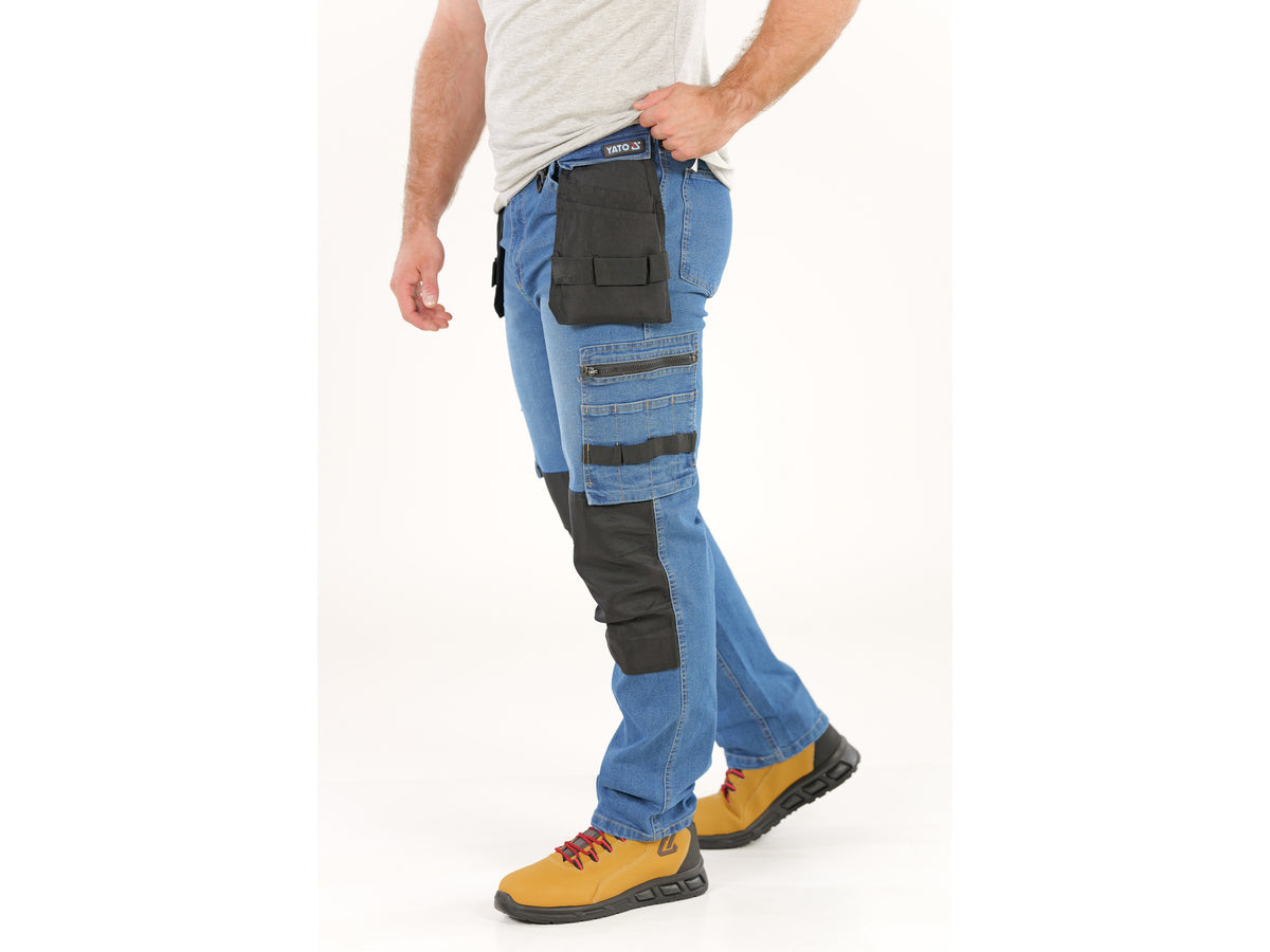 Montage Werkbroek Stretch Jeans Donkerblauw Maat. Xl
