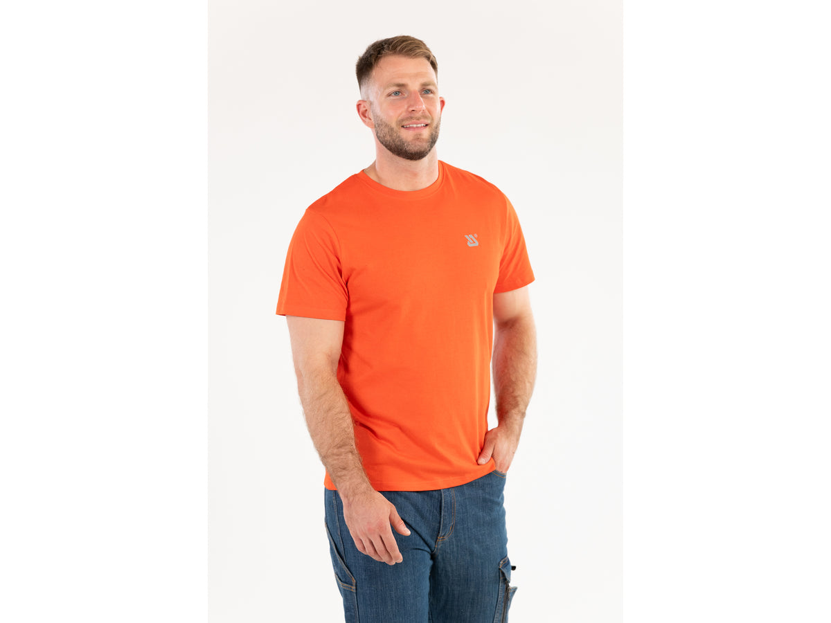 Basist-Shirt, Oranje, Maat. 3XL
