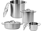 Medium Pot Met Roestvrij Stalen Deksel 45X36CM 57,3L