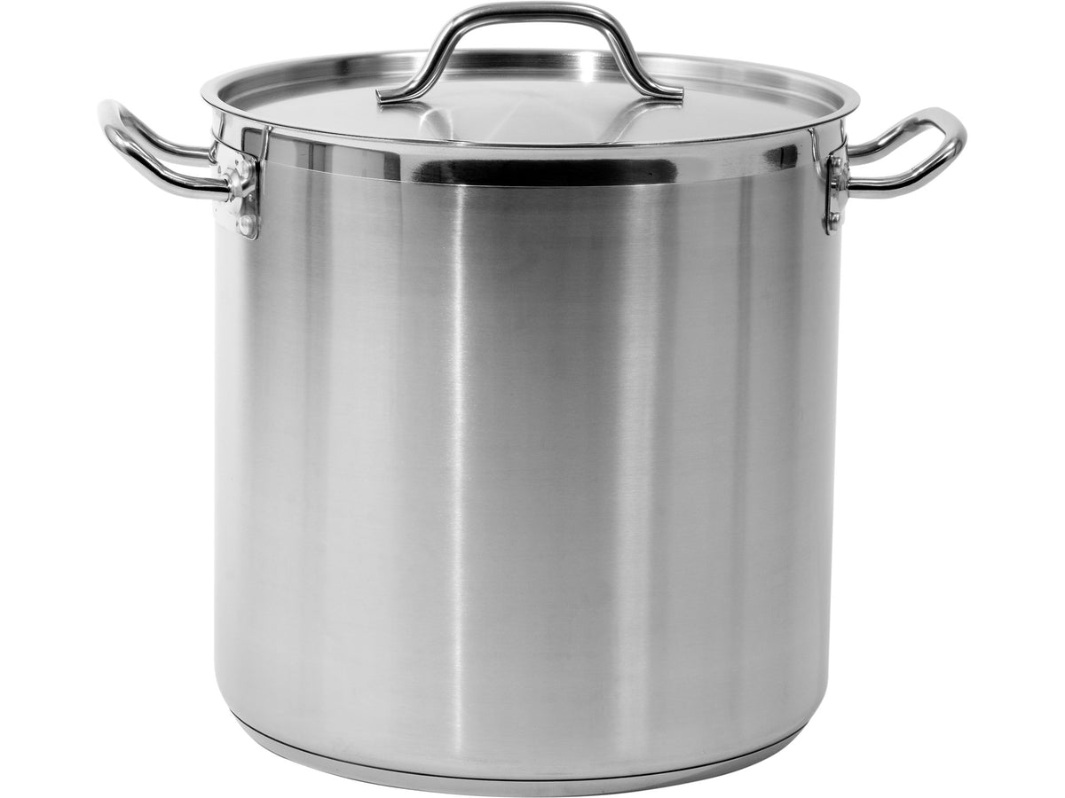 Hoge Pot Met Roestvrij Stalen Deksel 32X32CM 25,7L