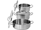 Lage Pot Met Roestvrij Stalen Deksel 40X25CM 31,4L