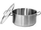 Lage Pot Met Roestvrij Stalen Deksel 36X18CM 18,3L