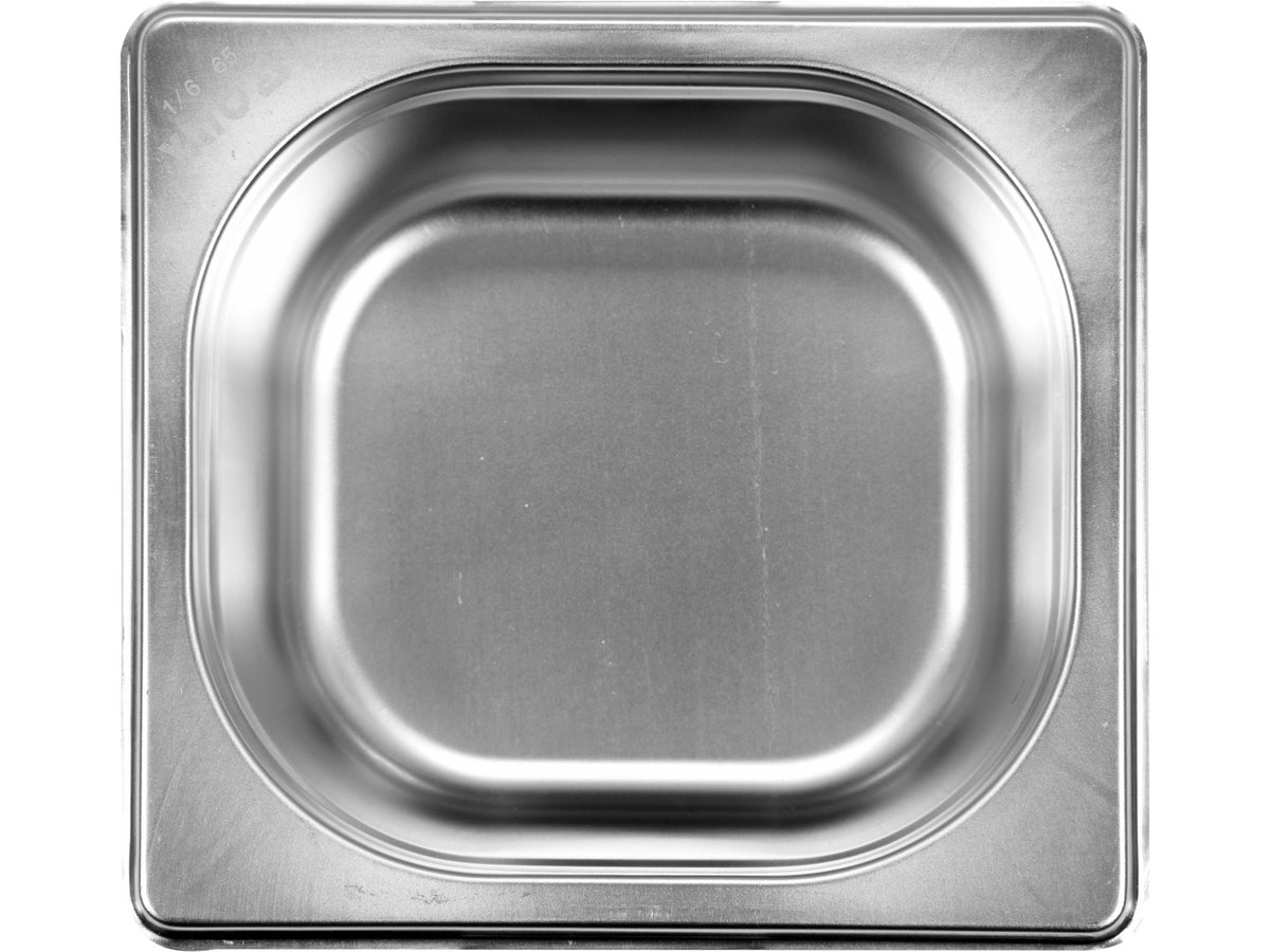 Roestvrij Stalen Gastronomische Container Gn 1/6 65MM 1L