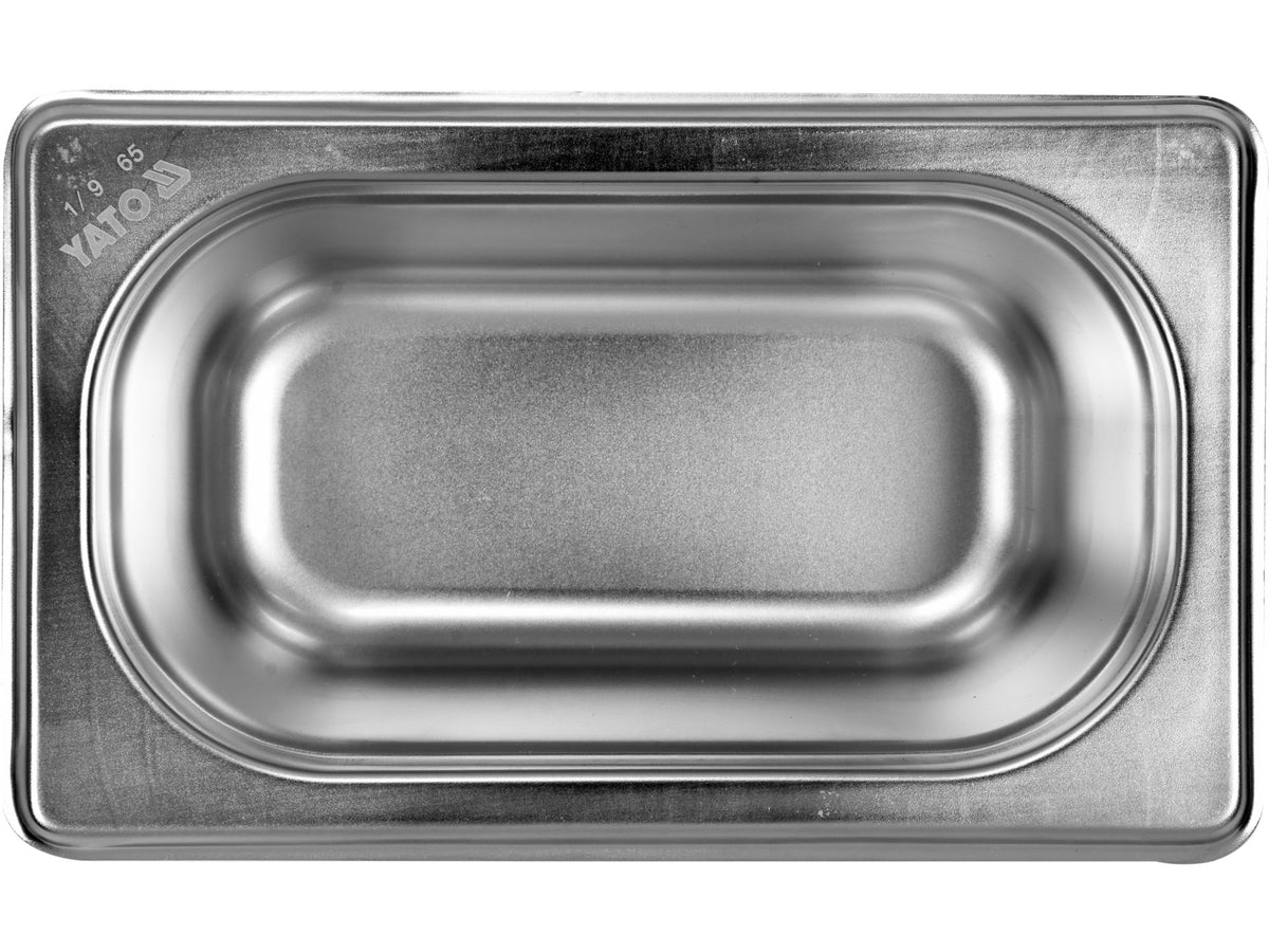 Roestvrij Stalen Gastronomische Container Gn 1/9 65MM 0,55L