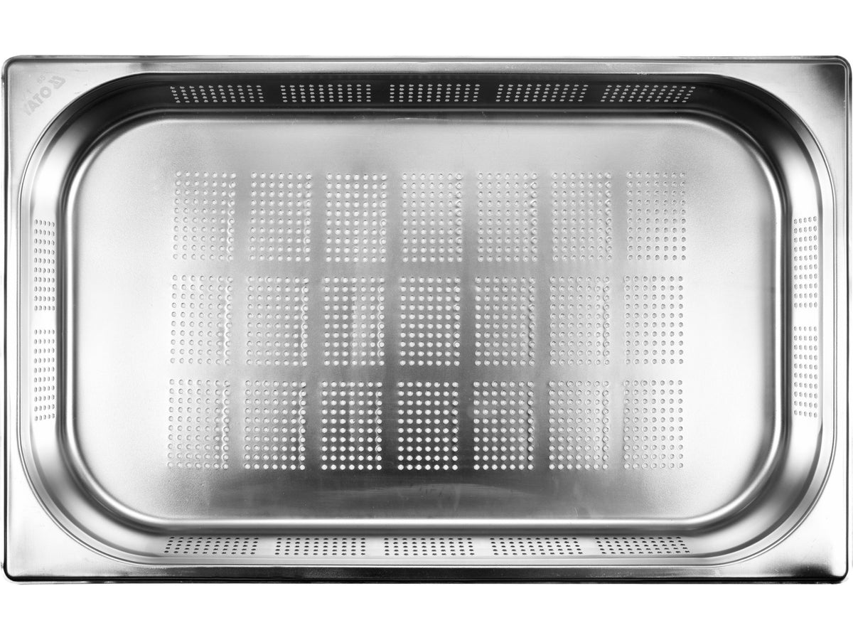 Geperforeerde Roestvrij Stalen Container Gn 1/1 65