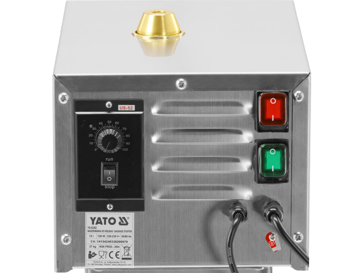 Elektrische worstvulmachine 15L