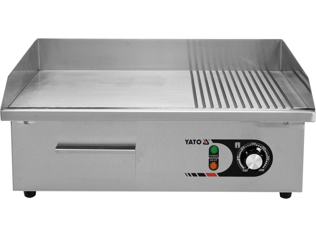 Grillplaat 2/3 Glad 55CM