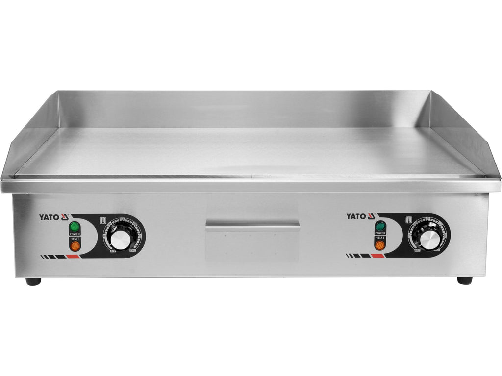 Elektrische Gladde Grillplaat 2X2,2KW 73CM