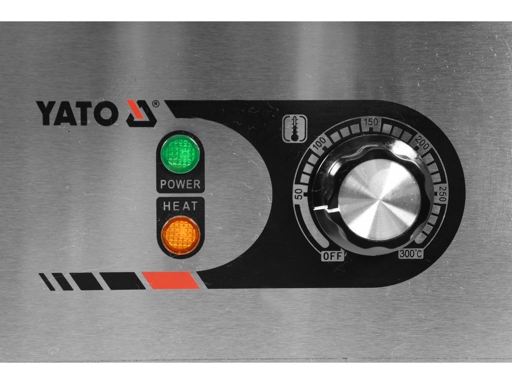Elektrische Gladde Grillplaat 2X2,2KW 73CM