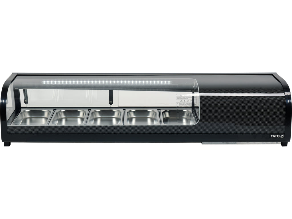 Koelkastdisplay 5X1/3 Gn 135X42X29,5