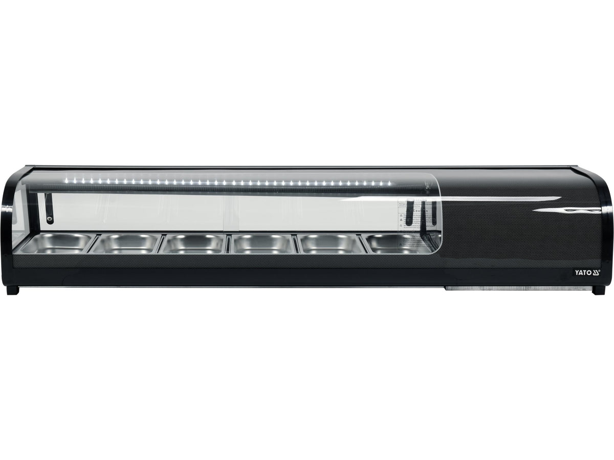 Koelkastdisplay 6X1/3 Gn 153X42X29,5