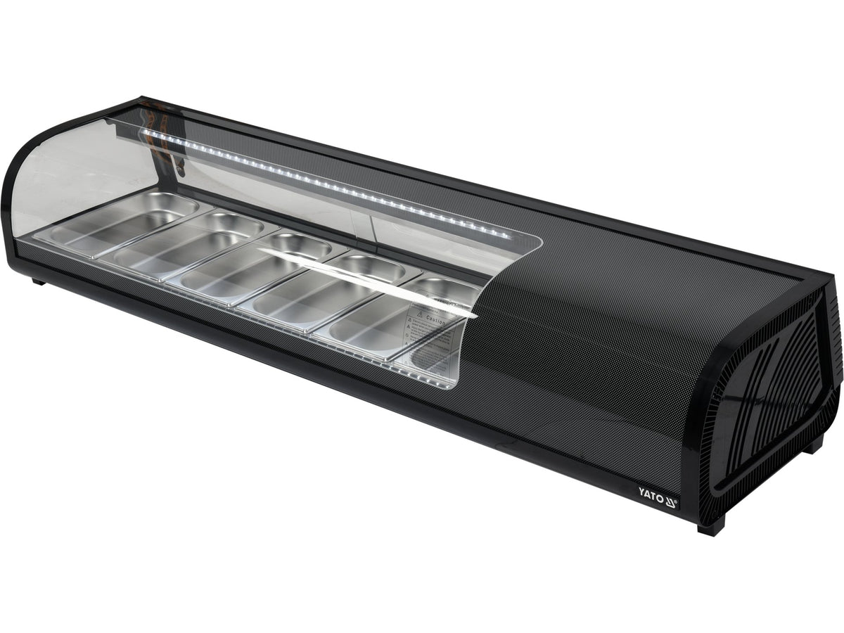 Koelkastdisplay 6X1/3 Gn 153X42X29,5