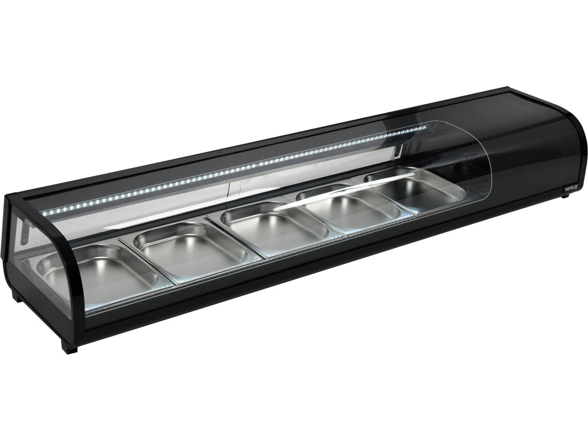 KOELKAST DISPLAY 5X1/2 GN 180x42.6x29.6