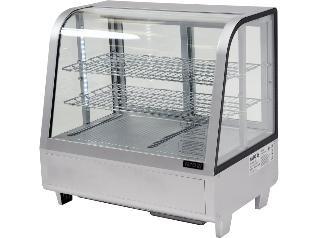 Koelkast Display 100L 68X45X67 Zilver
