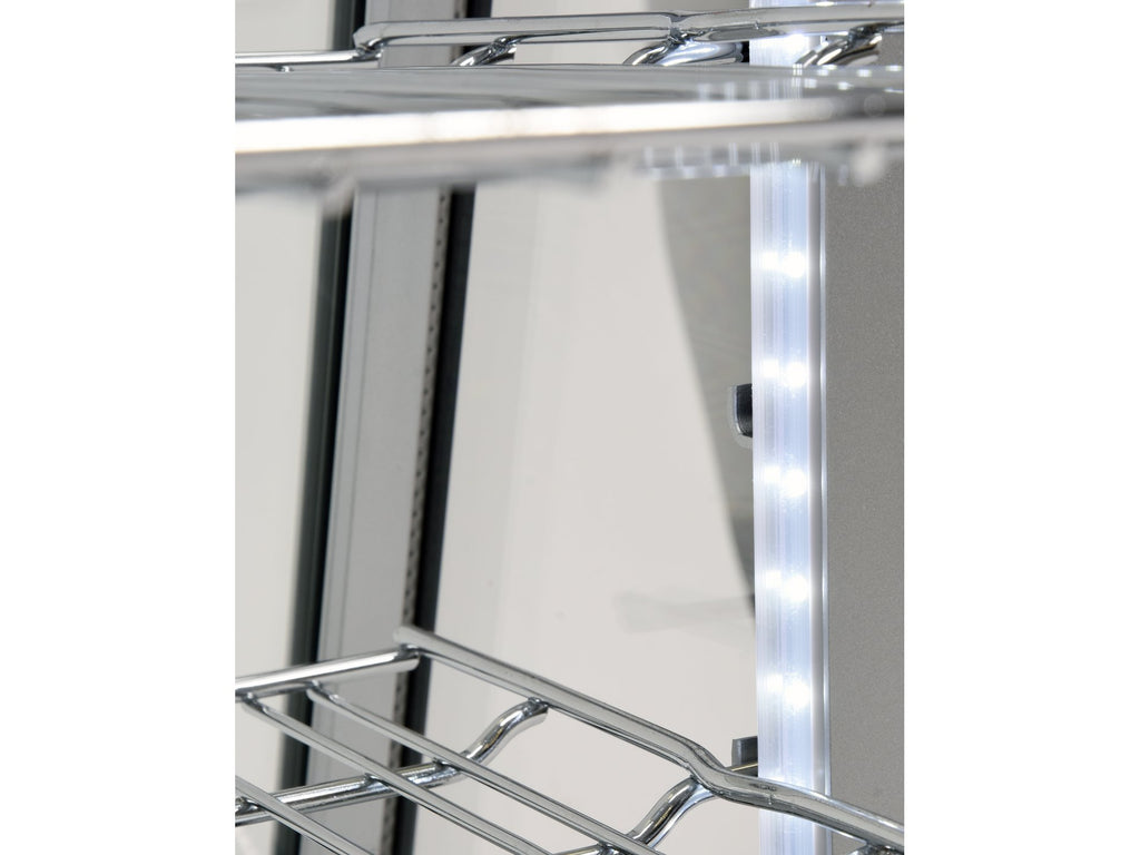 Koelkast Display 100L 68X45X67 Zilver