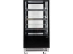 Koelkastdisplay 350L 65X80X144 Zwart