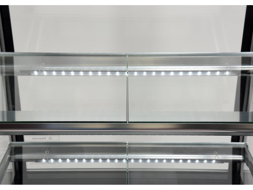Koelkastdisplay 350L 65X80X144 Zwart